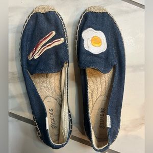 Soludos Espadrilles Bacon & Egg 8.5